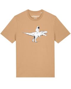 Рубашка Watapparel  Astronaut on T-Rex, бежевый