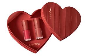 Lankou nude марля кожаная коробочка блеск для губ мягкий матовый легко растушевывается матовое покрытие тон #313+#275/#313+#312/#275+#279 LANCOME