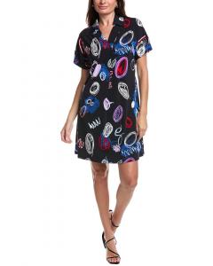 Джозеф Рибкофф Платье-поло с передними складками Joseph Ribkoff, черный