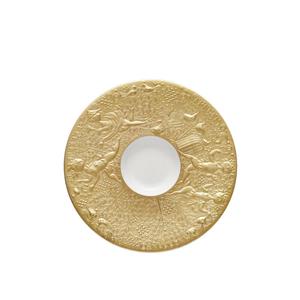 Кофейное блюдце Magic Flute Sarastro 15,5 см Rosenthal studio-line, белое золото