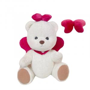 Плюшевая мишка Teddy Joint маленькая милая кукла Dolls and bears dance, белый