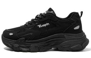 Износостойкие дышащие низкие кроссовки Unisex Black TUOPIN, Black Warrior (Улучшенная версия)