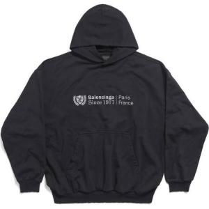 Толстовка мужская черная Balenciaga, черный