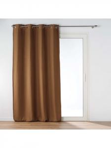 Douceur d’Intérieur Плотные шторы коричневого цвета