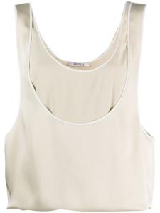 Gauchère топ Mirros без рукавов, нейтральный цвет