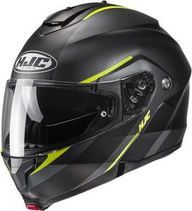 Шлем HJC c91 tero, Black/Grey/Green