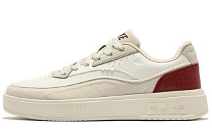 Кеды мужские, обувь для скейтбординга низкая Микрокристаллическая Белый Бордо Красный Erke