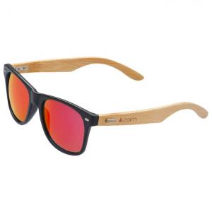 Солнцезащитные очки гибридные матовые черные красные поляризованные Cairn
