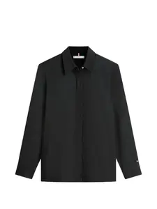 Рубашка с воротником и длинными рукавами Tommy Hilfiger, черный