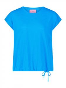 Рубашка с текстурой и завязкой в цвете Blue Aster Betty Barclay