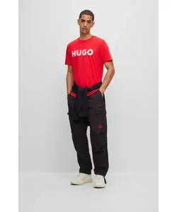 Брюки-Карго Garlo233 Regular fit Hugo, черный