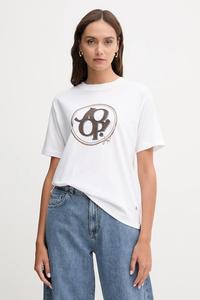 Хлопковая футболка Joop!, белый