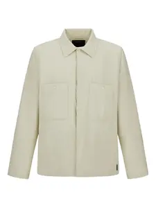 Куртка-рубашка с карманами Herno, нейтральный
