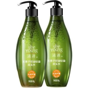 Шампунь/Шампунь-мыло Unisex SEE YOUNG, Non-Greasy Oil Control Lightweight Shampoo 300g*2
