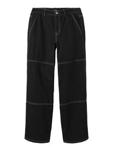 Джинсы свободного кроя NAME IT, черный деним