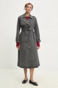 Джинсовое пальто Answear.Lab, серый