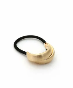 Двойная металлическая резинка для волос Colleca La, цвет Gold