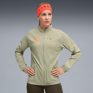 Женская куртка Puma X Hyrox Ultraweave, зеленый