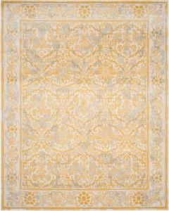 Ковер SAFAVIEH, 275 x 366 см, коллекции Evoke, Ivory & Gold, дизайн Shabby Chic Oriental, без ворса и простой в уходе, идеален для помещений с высокой проходимостью в гостиной, спальне (EVK242S)