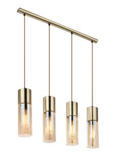 Подвесной светильник Globo, 80x9x156 см, цвет латуни
