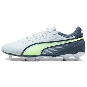 Кроссовки для футбола KING MATCH мужские серо-зеленые PUMA