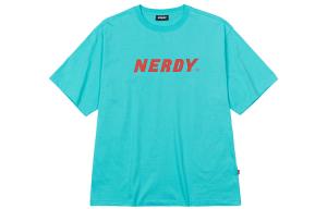 Nerdy Футболка прямая Unisex Mint Blue