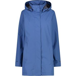 Женская куртка-дождевик с капюшоном на кнопках Cmp, цвет provenza