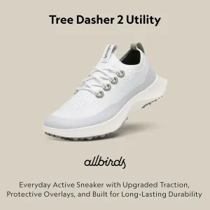 Мужские кроссовки Allbirds Tree Dasher 2 Utility, готовые к трейлу, белый