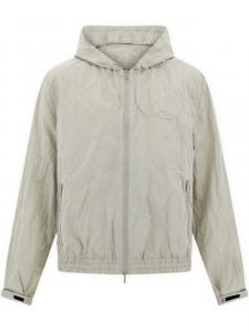 Бомбер на молнии Ferragamo, серый