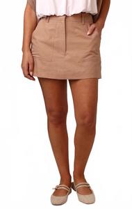 Женская юбка-шорты София в цвете хаки SHORE