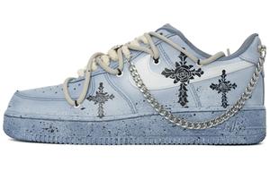 Мужские кроссовки для скейтбординга Nike Air Force 1 Low, Light Gray