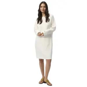 Платье Redgreen Dawn Sweat long sleeve midi, белый