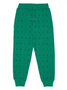 Спортивные брюки с логотипом Marni Kids, зеленый