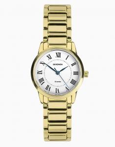 Круглые золотые часы Sekonda Beaumont 28 мм из золота