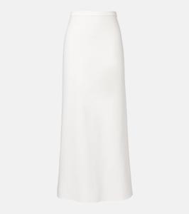 Вернисаж макси-юбка из джерси Max Mara, белый