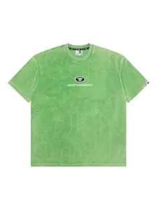 Футболка с вышитым логотипом Aape By A Bathing Ape, зеленый