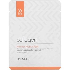 It'S Skin Collagen Nutrition Коллагеновая маска против морщин, омолаживающая эластичность кожи, Skins