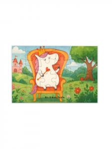 Mr. & Mrs. Panda Дизайн пазла «Единорог-принцесса» без надписей белым цветом