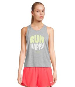 Топ Brooks Distance Tank 3.0, Heather Ash/Run Happy
