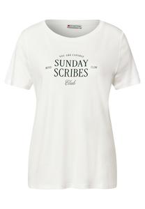 Рубашка STREET ONE, от белого