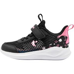 Детские кроссовки с низким верхом, устойчивые к истиранию, для детей от 3 до 7 лет QIAODAN, черный