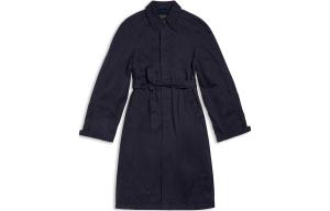 Тренчкот мужской темно-синий Balenciaga, темно-синий