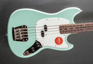 Бас-гитара Squier Classic Vibe 60’s Mustang - цвет Surf Green