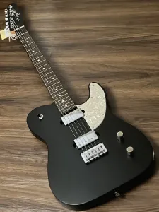 Fender Japan Elemental Telecaster HH с накладкой из розового дерева в цвете Stone Black