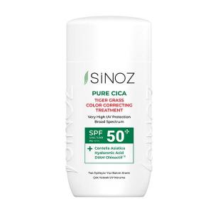 Солнцезащитный крем spf 50+ SINOZ Pure Cica, 50 мл