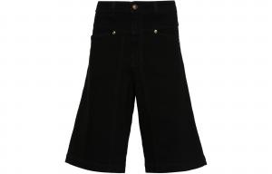 VERSACE JEANS COUTURE Джинсовые шорты SS24 мужские black