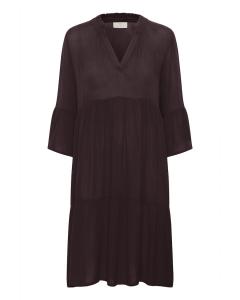 Платье-рубашка Kaffe Marianah, темно-коричневый