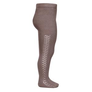 Колготки Condor для детей от 6 месяцев до 2 лет, ажурные по бокам, идеально подходят для выпускных, церемоний поступления и церемоний поступления в детский сад.