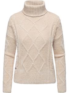 Ragwear Вязаный свитер Janna Short цвета экрю