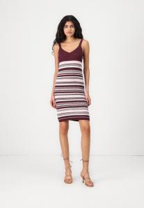 Платье-джемпер TROPICA V NECK DRESS JDY, сиреневый